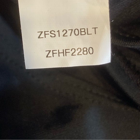 Women’s one piece boy leg racerback swimsuit Black with Blue print Medium - Picture 6 of 10